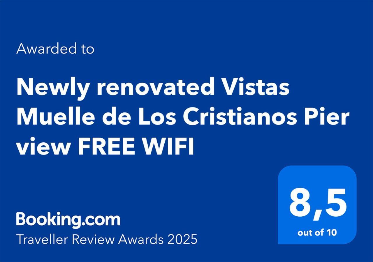 Newly Renovated Vistas Muelle De Los Cristianos Pier View Free Wifi Arona (Tenerife) Exterior foto